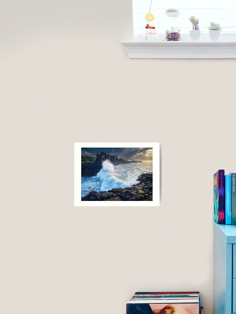 Thumbnail 2 of 3, Art Print, Bombo Quarry, Kiama, New South Wales, Australia designed and sold by Chockstone.