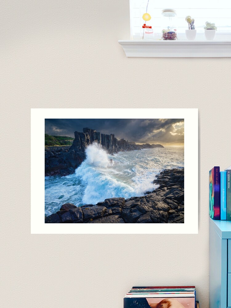 Thumbnail 2 of 3, Art Print, Bombo Quarry, Kiama, New South Wales, Australia designed and sold by Chockstone.