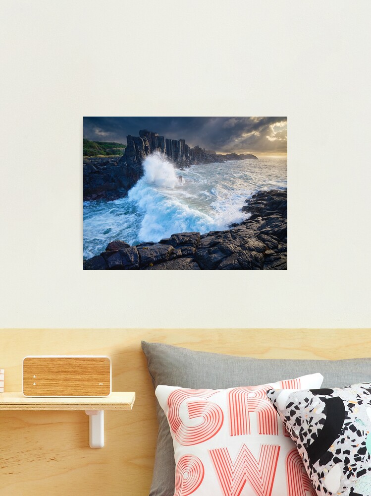 Thumbnail 2 of 3, Photographic Print, Bombo Quarry, Kiama, New South Wales, Australia designed and sold by Chockstone.