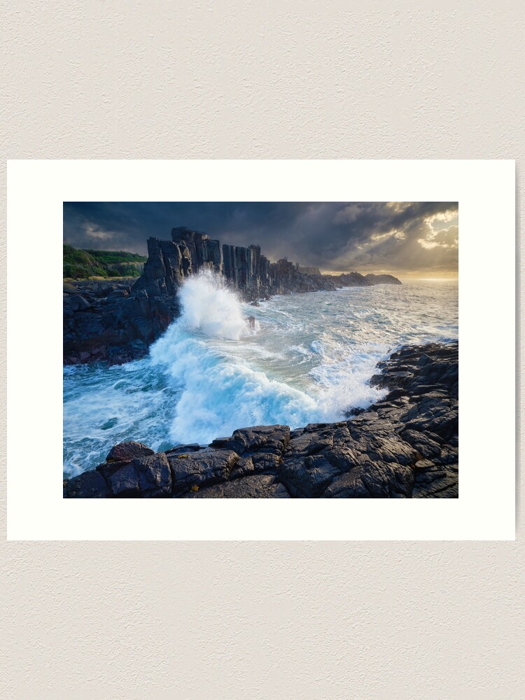 Thumbnail 1 of 3, Art Print, Bombo Quarry, Kiama, New South Wales, Australia designed and sold by Chockstone.
