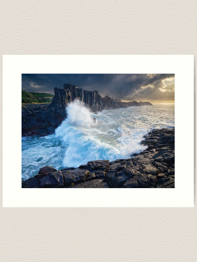 Thumbnail 1 of 3, Art Print, Bombo Quarry, Kiama, New South Wales, Australia designed and sold by Chockstone.