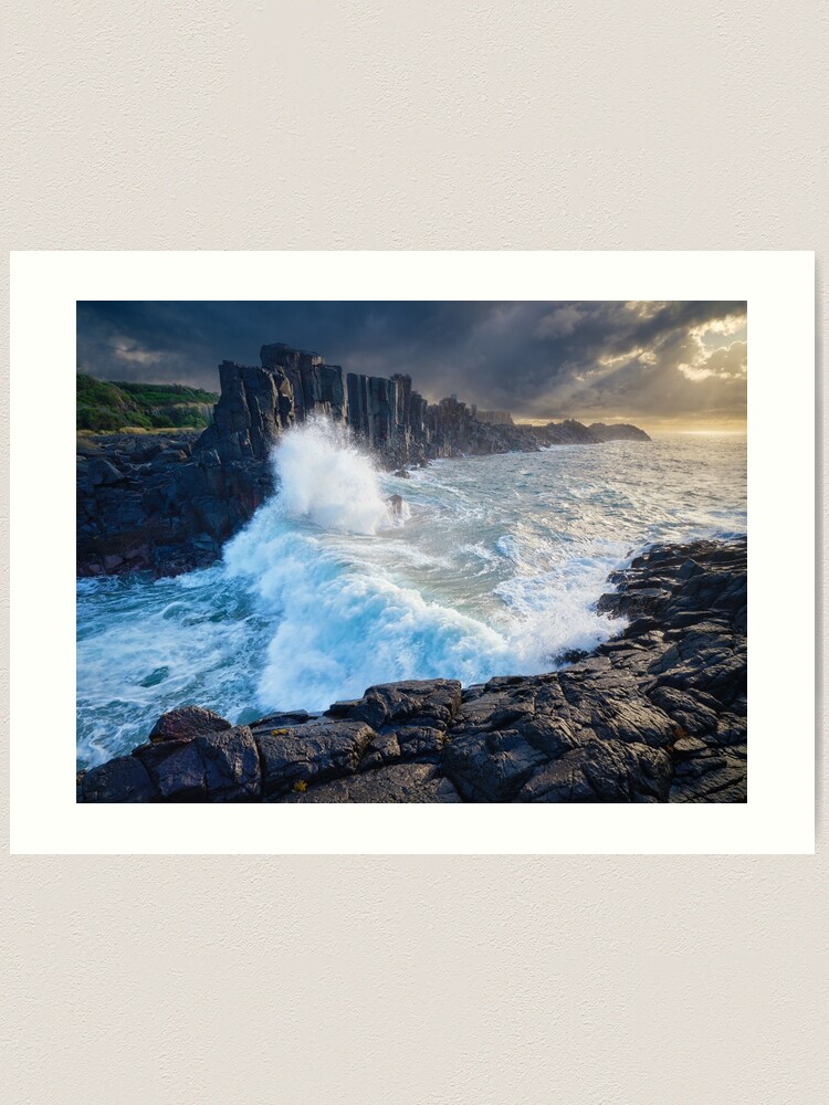 Thumbnail 1 of 3, Art Print, Bombo Quarry, Kiama, New South Wales, Australia designed and sold by Chockstone.