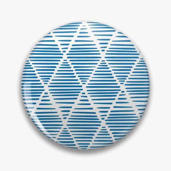 Item preview, Boho Triangles - Blue + White designed and sold by NolkDesign.