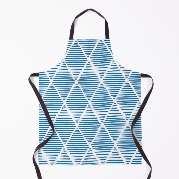 Item preview, Boho Triangles - Blue + White designed and sold by NolkDesign.