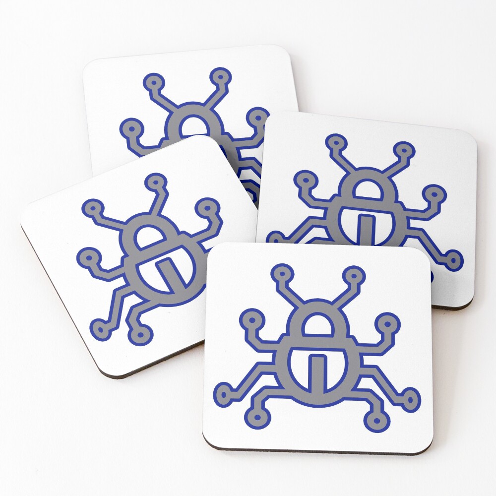 Item preview, Coasters (Set of 4) designed and sold by StickerApe.