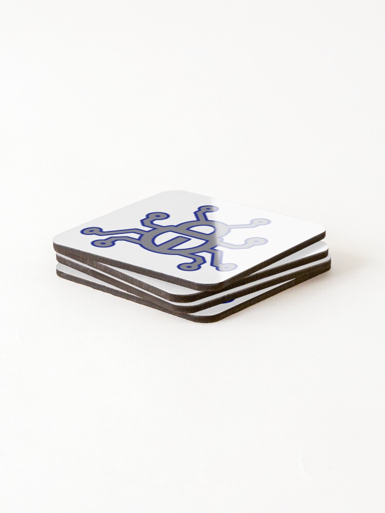 Thumbnail 4 of 5, Coasters (Set of 4), Software Bug; Cyber; Hacker; designed and sold by StickerApe.