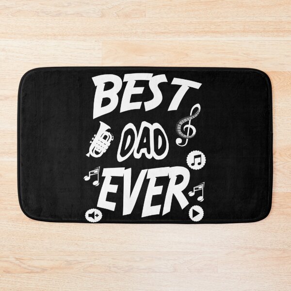 Item preview, Best dad ever music notes designed and sold by Fashimation20.