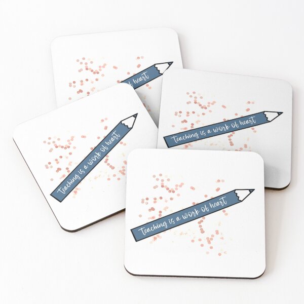 Item preview, Teaching Is A Word Of Heart designed and sold by momscraft.