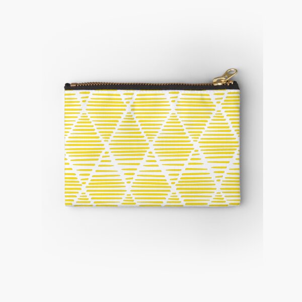 Item preview, Boho Triangles - Yellow + White designed and sold by NolkDesign.