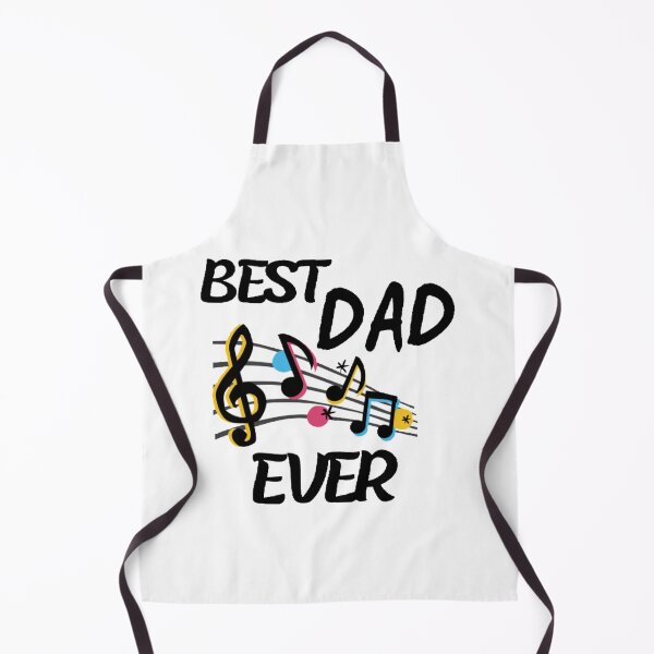 Item preview, Best dad ever music notes designed and sold by Simi2020.