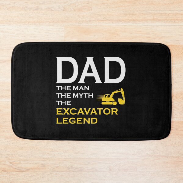 Item preview, Excavator Heavy Equipment Operator Dad Fathers day designed and sold by CuteDesigns1.