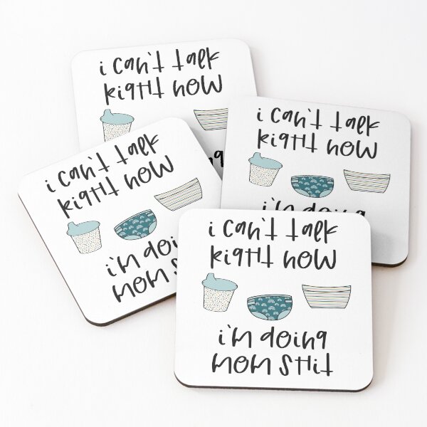 Item preview, I Can't Talk I'm Doing Mom Shit designed and sold by momscraft.