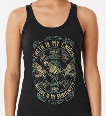 NATIVE AMERICAN EARTH IST MEINE KIRCHE NATUR IST MEINE SPIRITUALITÄT Tanktop für Frauen