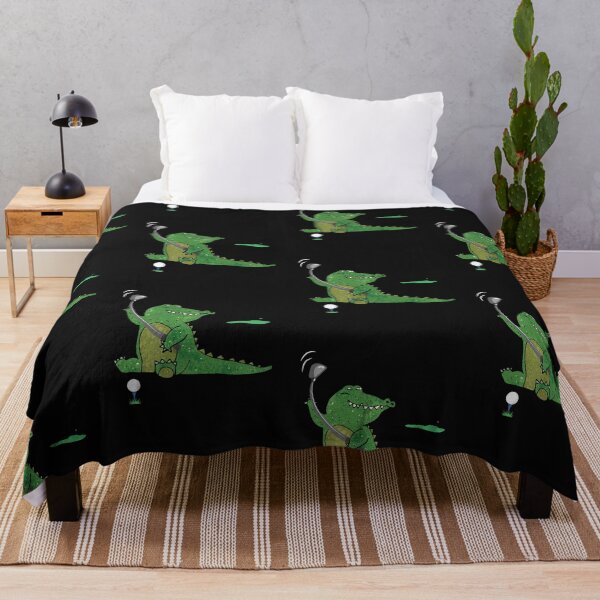 Item preview, Alligator enjoy playing golf. designed and sold by koonam.