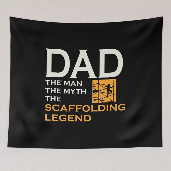 Item preview, Scaffolder Scaffold Scaffolding Dad Fathers day designed and sold by CuteDesigns1.
