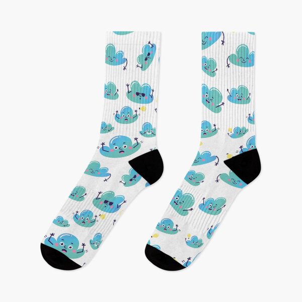 Item preview, Cute Clouds Cartoon designed and sold by TheImperfecto.