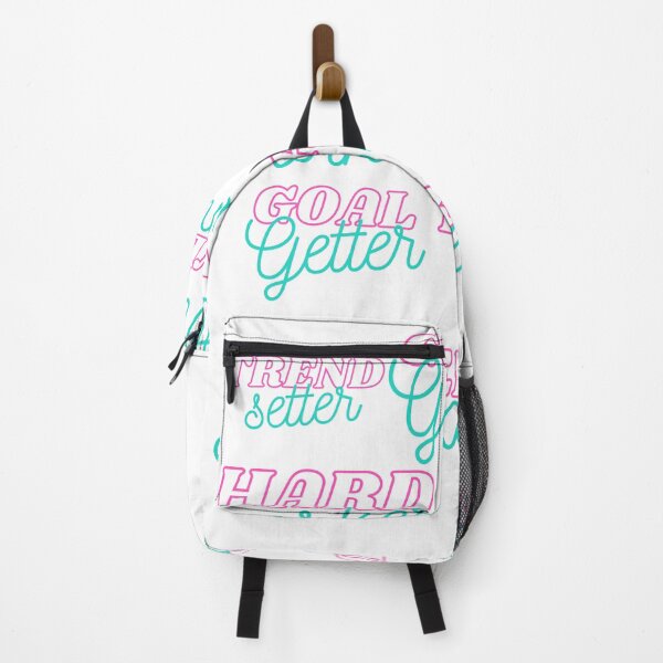 Item preview, motivational design "goal-getter, hard-worker, trend-setter, never surrender." designed and sold by Mohanas.
