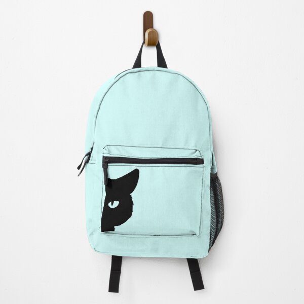 Item preview, Black Cat Peering Around the Corner Silhouette designed and sold by Lady-Lilac.