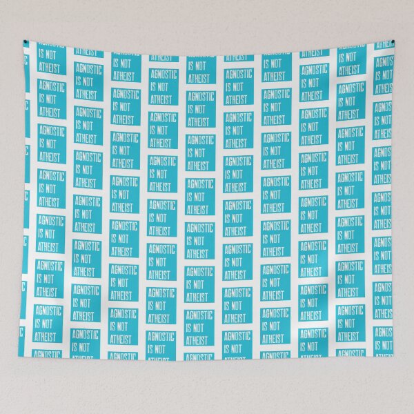 Item preview, Agnostic Is Not Atheist designed and sold by AbsurdlyEpic.