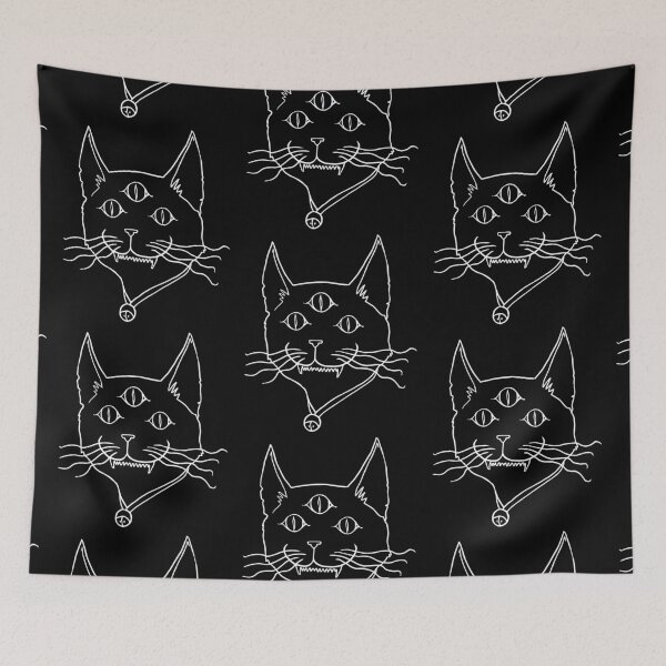 Item preview, Mysterious Cat designed and sold by Loveart_bali.