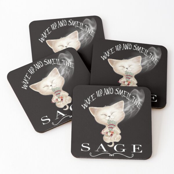 Item preview, Wake Up And Smell The Sage- Funny Sage Quote designed and sold by Tannumoni.