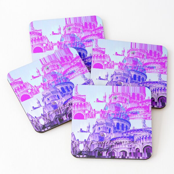 Item preview, Sacre Coeur Basilica Paris, France Glitch Art (Sacré-Cœur Basilica) designed and sold by glitchhub.