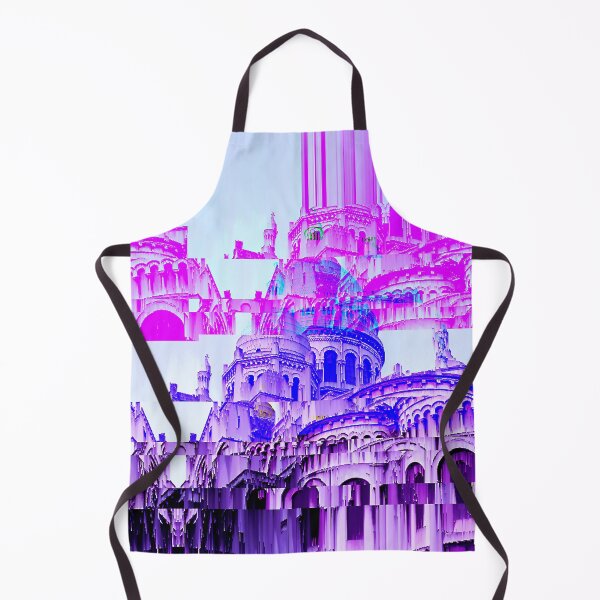 Item preview, Sacre Coeur Basilica Paris, France Glitch Art (Sacré-Cœur Basilica) designed and sold by glitchhub.