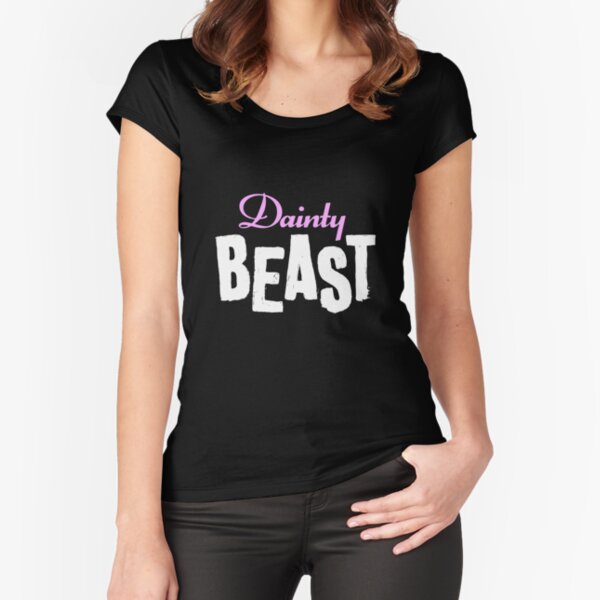 Item preview, Dainty Beast (on black) designed and sold by DamnAssFunny.