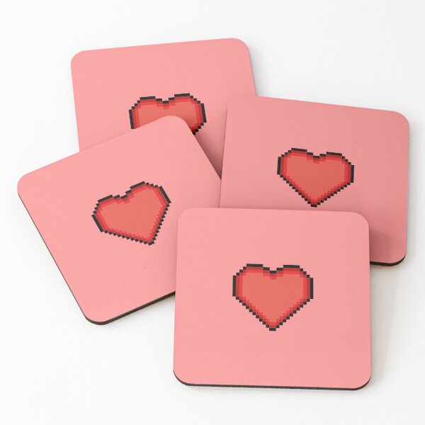 Item preview, Red Heart Pixel Art Icon designed and sold by dylanxh.