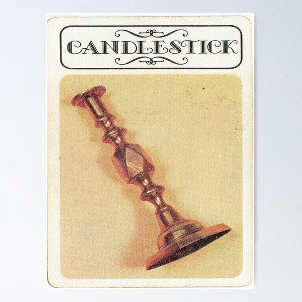 Item preview, Clue Candlestick designed and sold by timetodieoldman.