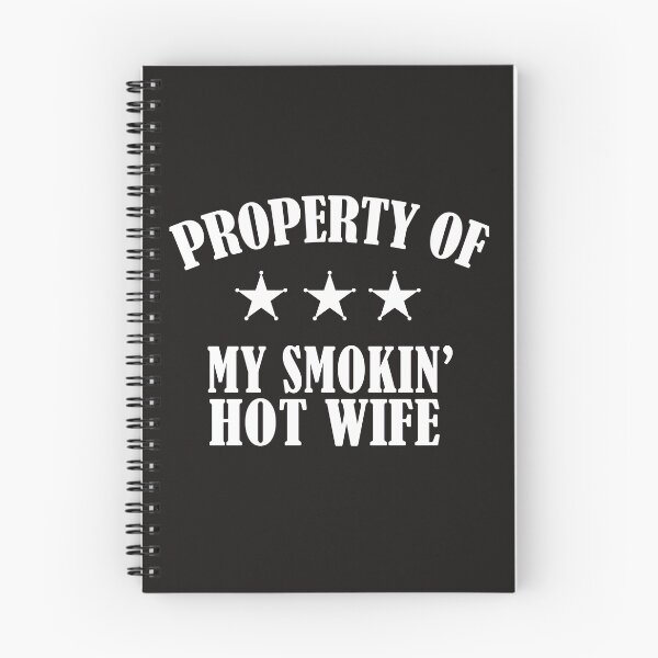 Item preview, funny couple shirt-Property of My Smokin Hot Wife t-Shirt designed and sold by ELEVATE  SHOP.