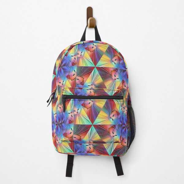 Item preview, Kaleidoscope trippy cat designed and sold by Cyberomiz.