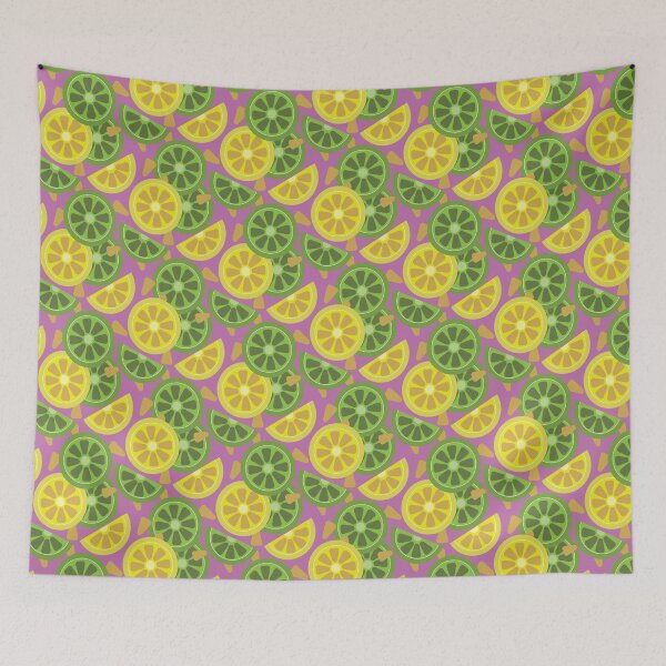 Item preview, Sliced lemon and lime pattern designed and sold by iCraftCafe.
