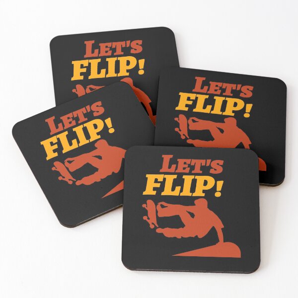 Item preview, Let's Flip Skateboard designed and sold by Zefix.