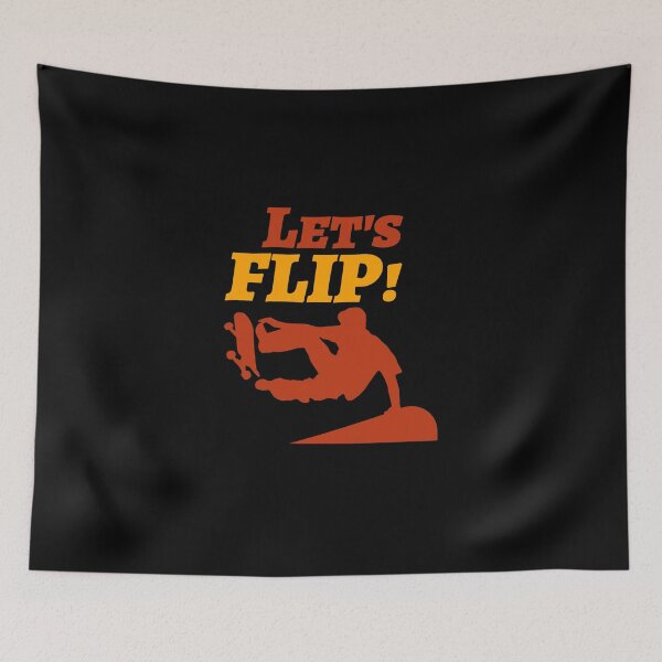 Item preview, Let's Flip Skateboard designed and sold by Zefix.