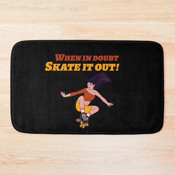 Item preview, When in doubt, skate it out Skatergirl designed and sold by Zefix.