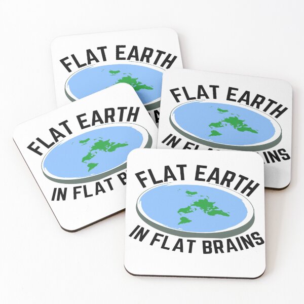 Item preview, Flat Earth In Flat Brains - Not Flat We Checked - Funny  designed and sold by mewsis.