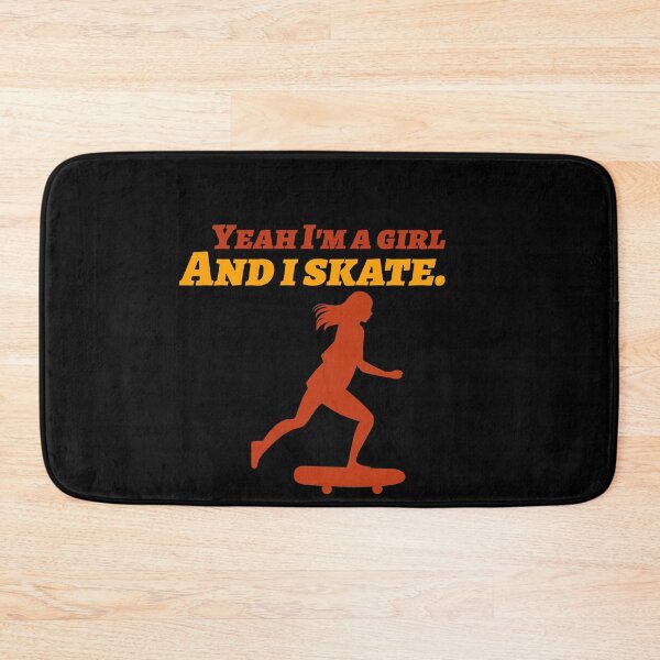Item preview, Yeah I'm a girl and I skate! Skatergirl designed and sold by Zefix.