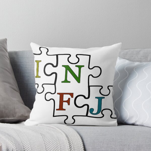 Item preview, INFJ Puzzle - Typography Design 3 designed and sold by art-by-shadab.