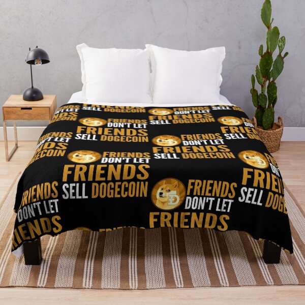 Item preview, Friends Don't Let Friends Sell Dogecoin Crypto DOGE Funny Cryptocurrency designed and sold by Bitcoin-Fashion.
