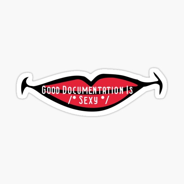 Item preview, Good Documentation Is Sexy designed and sold by code-ninja.