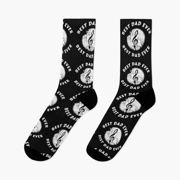 Item preview, Best dad ever music notes designed and sold by Simi2020.