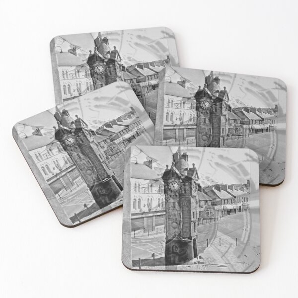 Item preview, Tower clock window view Bull Hotel designed and sold by MelMerkouriou.