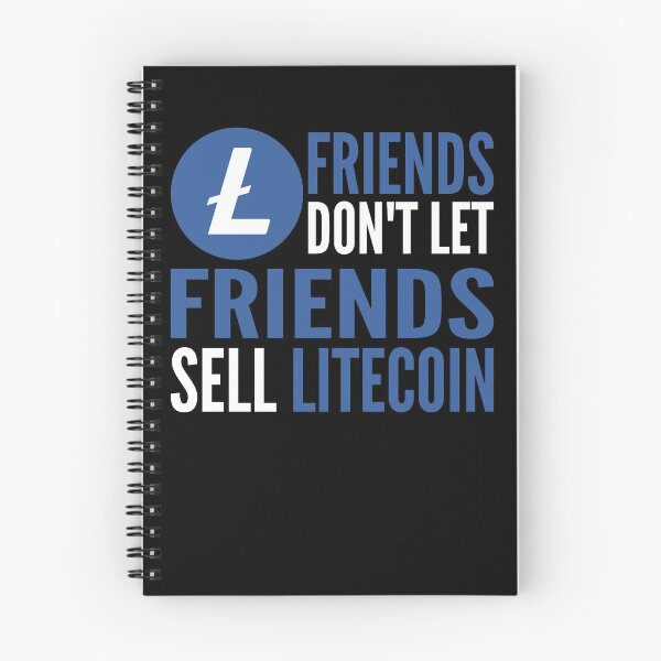 Item preview, Friends Don't Let Friends Sell Litecoin Crypto LTC Funny Cryptocurrency designed and sold by Bitcoin-Fashion.