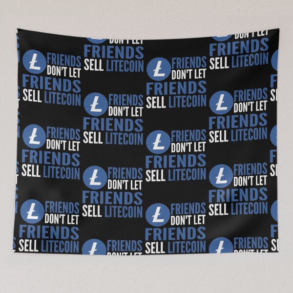 Item preview, Friends Don't Let Friends Sell Litecoin Crypto LTC Funny Cryptocurrency designed and sold by Bitcoin-Fashion.