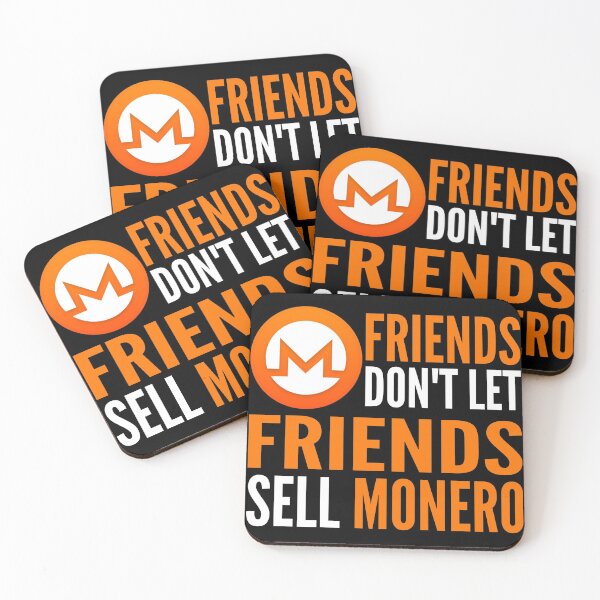 Item preview, Friends Don't Let Friends Sell Monero Crypto XMR Funny Cryptocurrency designed and sold by Bitcoin-Fashion.