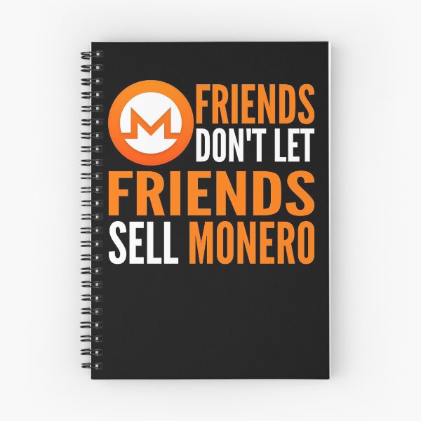 Item preview, Friends Don't Let Friends Sell Monero Crypto XMR Funny Cryptocurrency designed and sold by Bitcoin-Fashion.