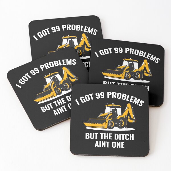 Item preview, Excavator Backhoe Heavy Equipment Operator Funny Sayings designed and sold by CuteDesigns1.