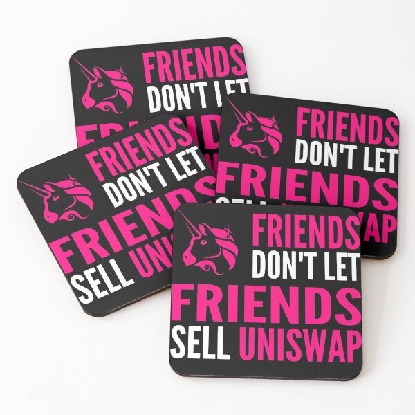 Item preview, Friends Don't Let Friends Sell Uniswap Crypto UNI Funny Cryptocurrency designed and sold by Bitcoin-Fashion.
