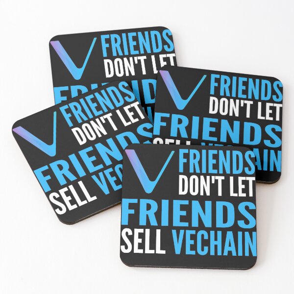 Item preview, Friends Don't Let Friends Sell VeChain Crypto VET Funny Cryptocurrency designed and sold by Bitcoin-Fashion.